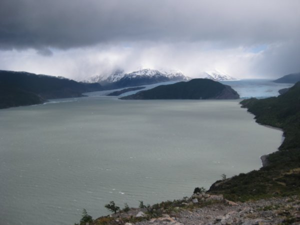57. Glacier Grey from 1st Viewpoint, Torres Del Paine NP