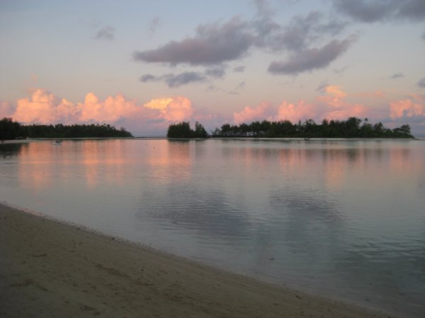 10. Muri Lagoon at sunset, Rarotonga