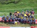 2. Team photo before the rafting, River Valley