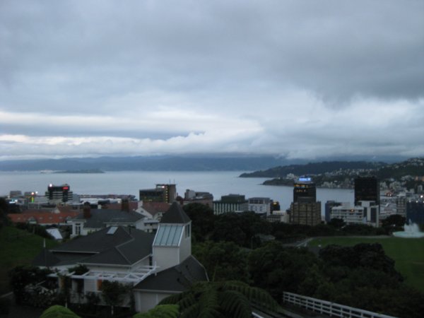 4. View across Wellington harbour
