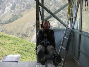 11. Biting my nails in the dentists chair ahead of my bungy jump, Queenstown
