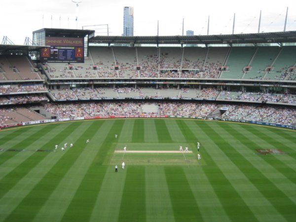 21. First ball at the boxing day test - Australia v South Africa