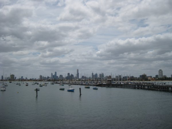 69. Melbourne's skyline from St Kilda