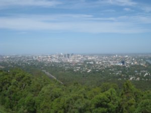 20. Brisbane from Mount Coot-tha