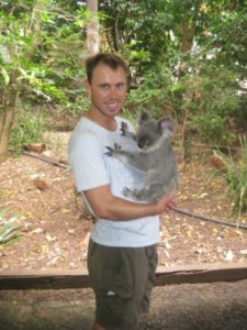 43. Cuddling a Koala, Lone Pine Koala Sanctuary, Brisbane