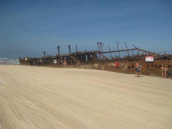 17. The Maheno shipwreck, Fraser Island