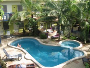58. Swimming pool at Cairns hostel