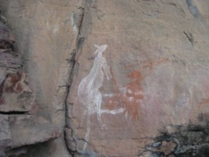 27. Aboriginal rock art, Nourlangie, Kakadu national park
