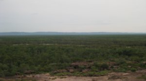 38. Arnhem land & Anbangbang billabong from Nawurlandja lookout, Kakadu national park