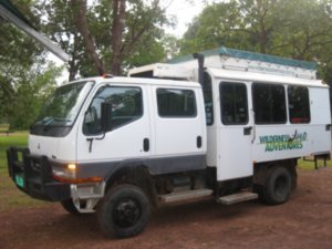 43. Our wheels for getting around Kakkdu national park