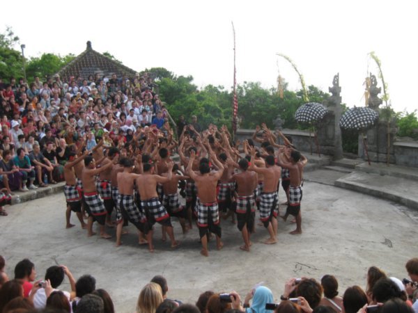 29. Traditional Kecak dancing, Ulu Watu temple, Bali