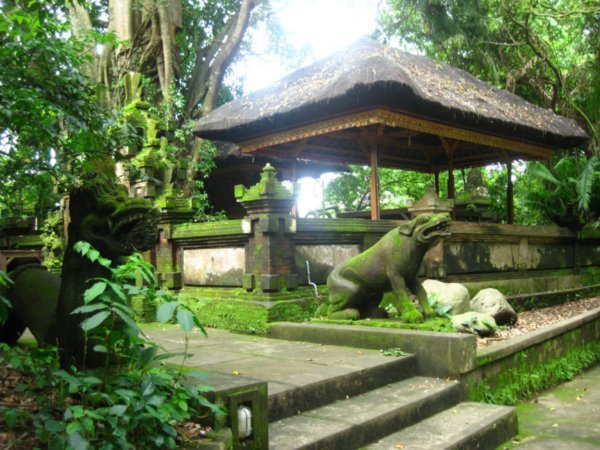 48. Temple in Monkey Forest sanctuary, Ubud, Bali