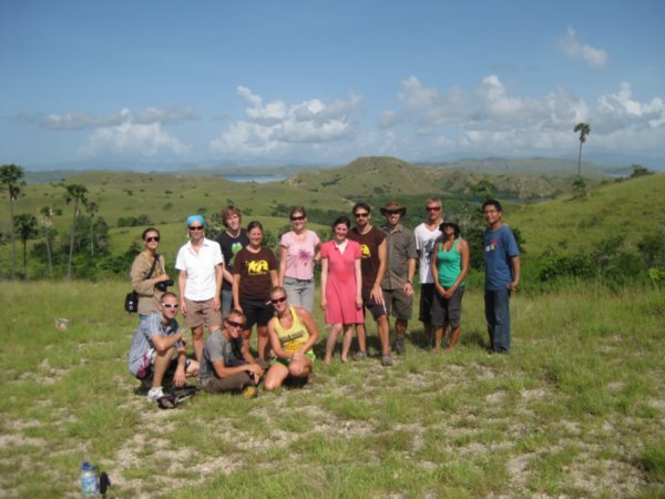 13. Group photo, Rinca Island