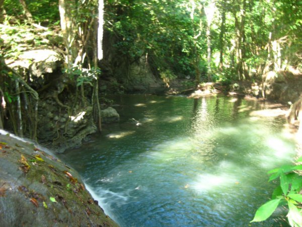 21. Swimming pool in the forest, Moyo Island