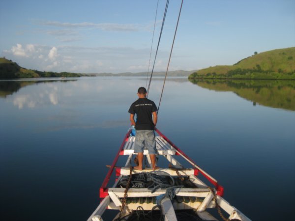 3. Sailing to Rinca Island