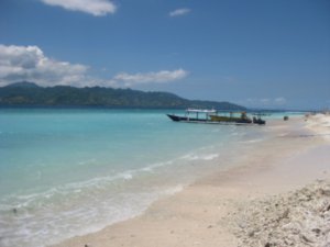 7. Gili Trawangan with Lombok in the background