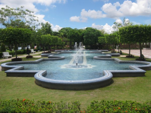 32. Fountains in the gardens of Jame' Asr Hassanal Bolkiah Mosque, Brunei