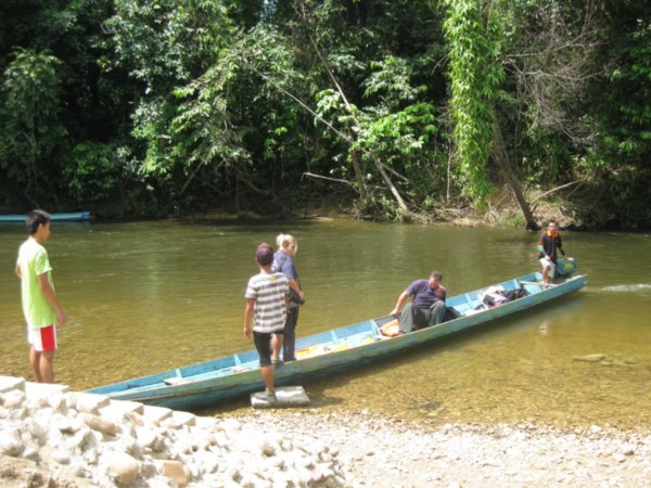 4. Taking a longboat ride to Wind Cave, Gunung Mulu National Park