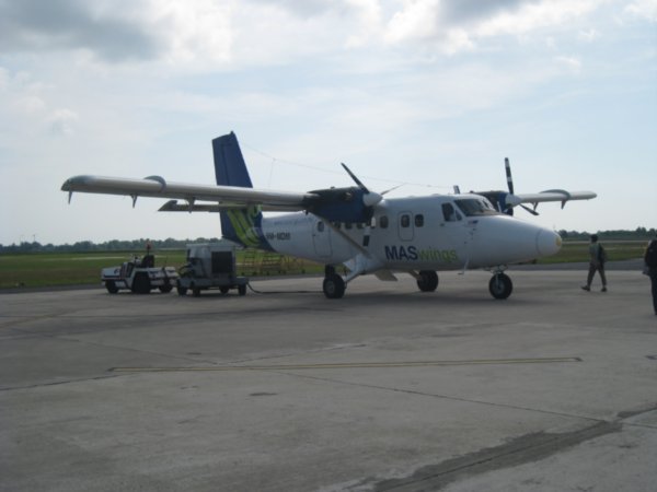 1. The Twin Otter plane I fly to Bario in