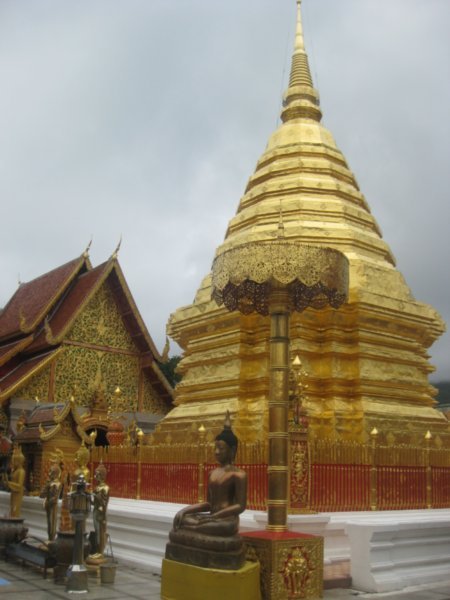 2. Gold-Plated Chedi, Wat Phrathat Doi Suthep, Chiang Mai