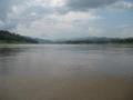 2. The Mekong river at the Thailand-Laos border crossing