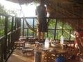 25. In the treehouse on the Gibbon Experience