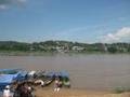 1. Huayxai on the other side of the Mekong river at the Thailand-Laos border crossing