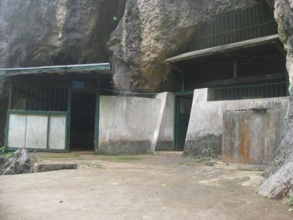 20. Entrance to Prince Souphannouvong's cave, Vieng Xai