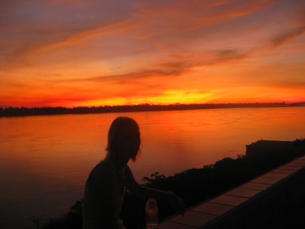 2. Sunset on the Mekong, Kratie