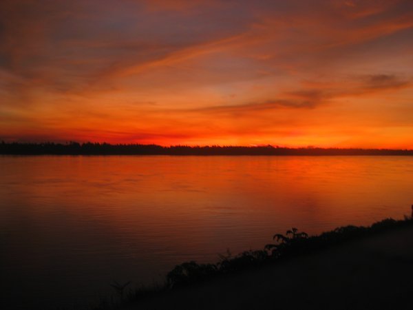4. Sunset on the Mekong, Kratie