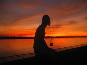 3. Sunset on the Mekong, Kratie