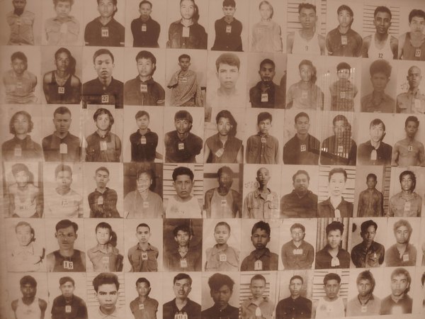 15. Photographs of some of the victims of S-21, Phnom Penh