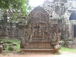 13. Carving atTa Som, Temples of Angkor