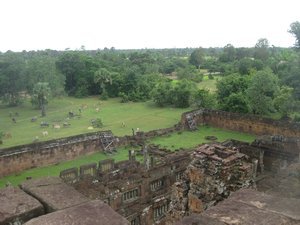 29. The view from the top of Pre Rup, Temples of Angkor