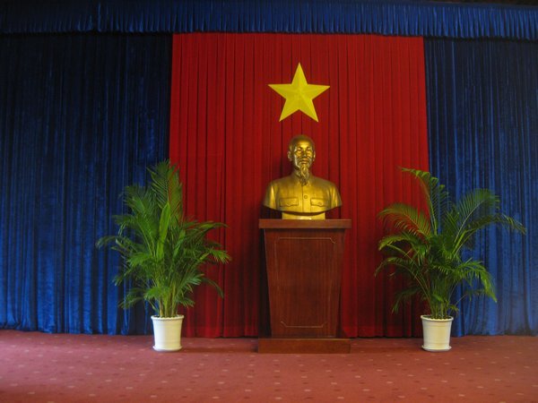 20. A statue of Ho Chi Minh, Reunification Palace, Saigon