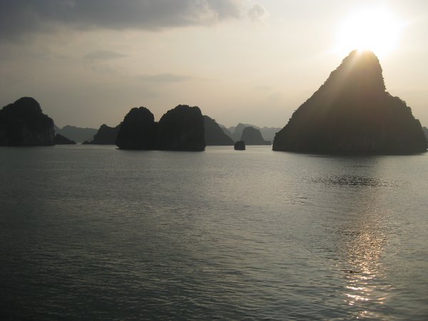 7. Late afternoon in Halong Bay