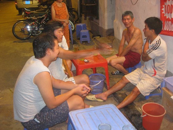 7. Drinking Bia Hoi with the locals in Hanoi