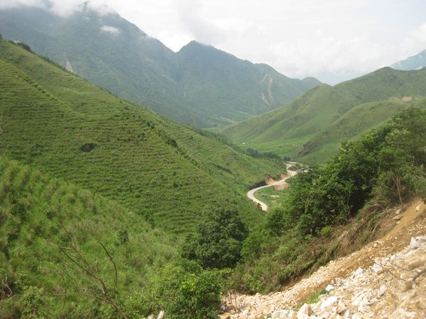 13. Scenery on the way to Tam Duong, near Sapa