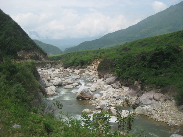 14. A river on the way to Tam Duong, near Sapa
