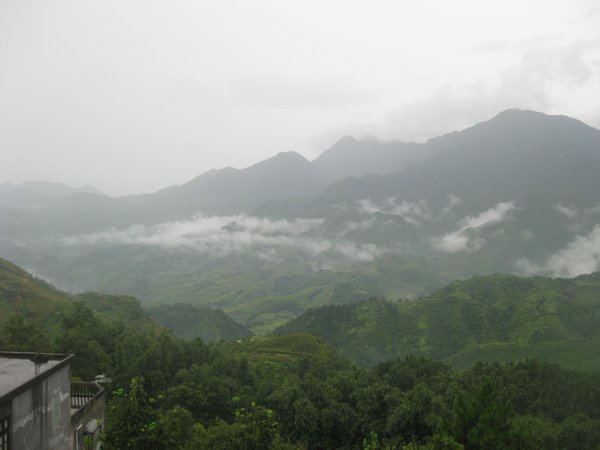 26. View from hotel, Sapa
