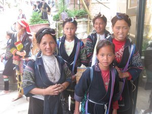 4. Hmong women, Sapa