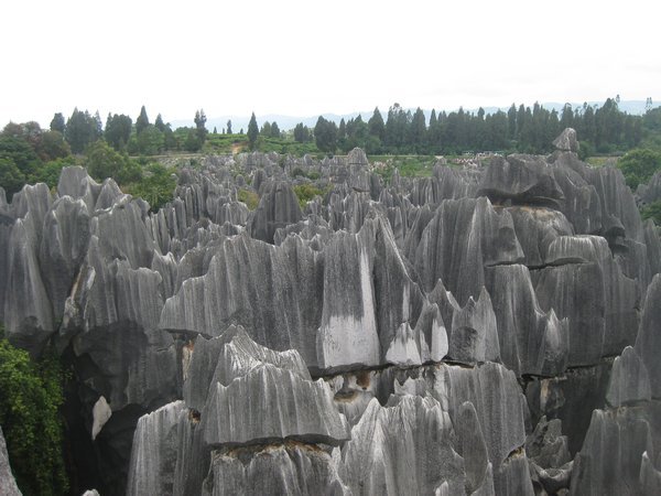 9. Stone Forest, near Kunming
