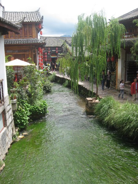 4. One of the many canals in the  Old Town, Lijiang
