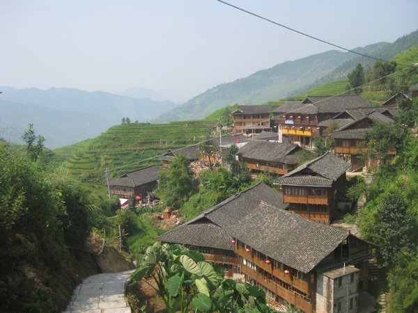 1. Ping' An, Longji Rice Terraces