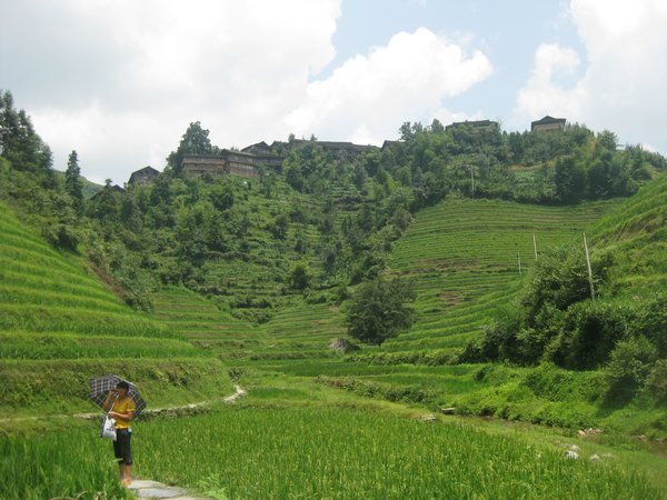 17. Zhonglu village, Longji Rice Terraces
