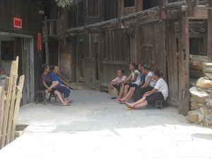 31. A Dong mother's meeting, Ping village, Chengyang