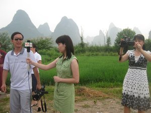41. Yangshuo TV crew