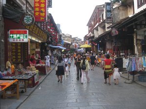 55. Spot the foreigner on Foreigner Street!, Yangshuo