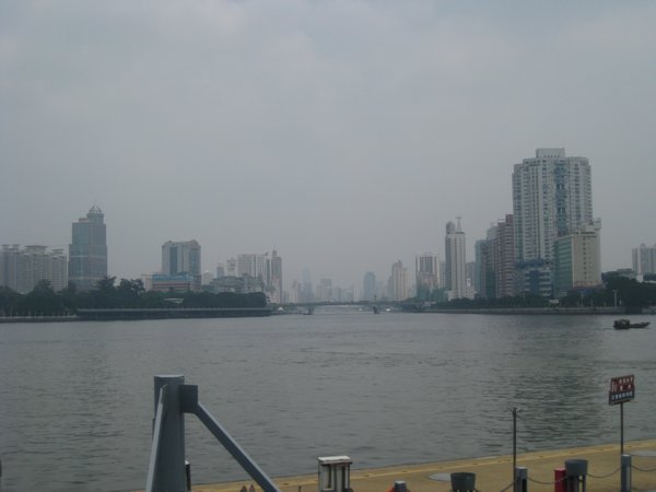 2. Skyscrapers line the Pearl River, Guangzhou