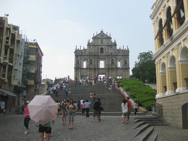 6. The ruins of the Church of St Paul, Macau